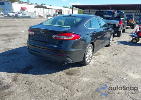 2019 Ford Fusion Se из США, поврежденный, VIN 3FA6P0HD4KR280320